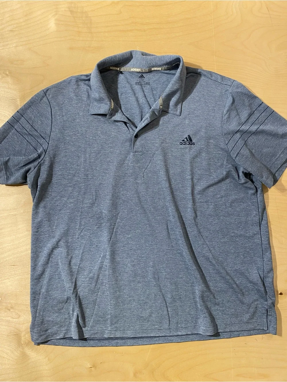 Adidas Men’s Blue Performance Polo Shirt 2XL (SZ)